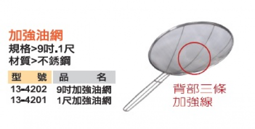 加強油網