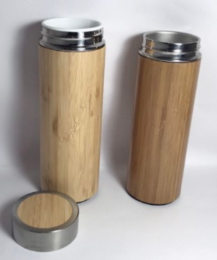 竹製紋陶磁杯450       