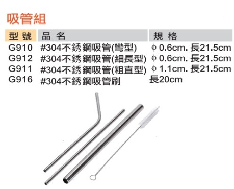 不銹鋼吸管組
